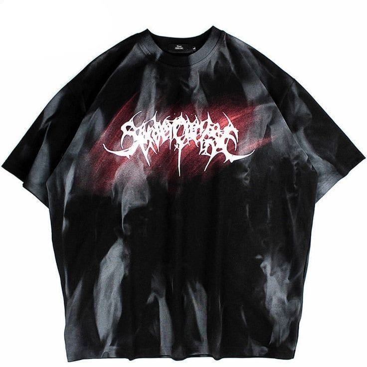 Inferno Mist Graphic Tee – Smoke & Flame Edition